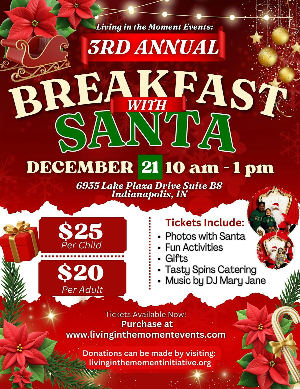 3rd Annual Breakfast with Santa