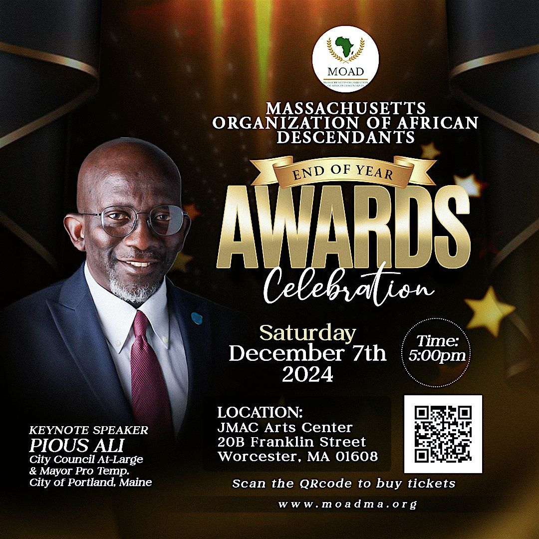 MOAD's 3rd Annual End of Year Awards Celebration