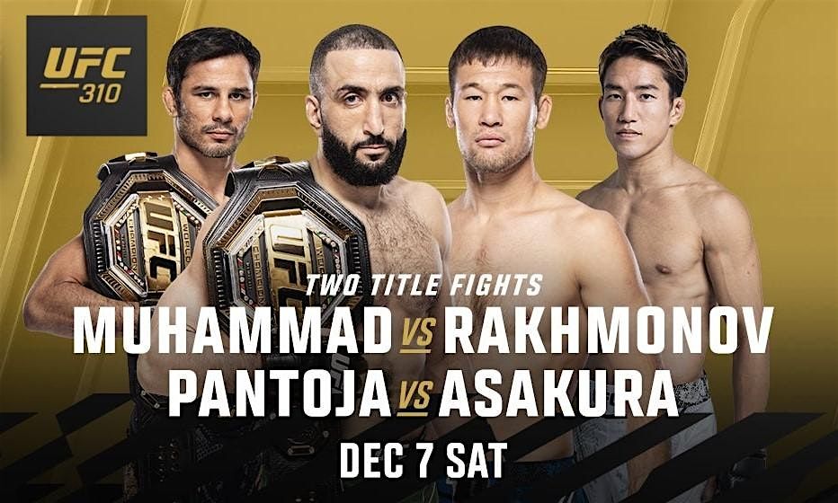 |||UFC 310: PANTOJA VS. ASAKURA|||