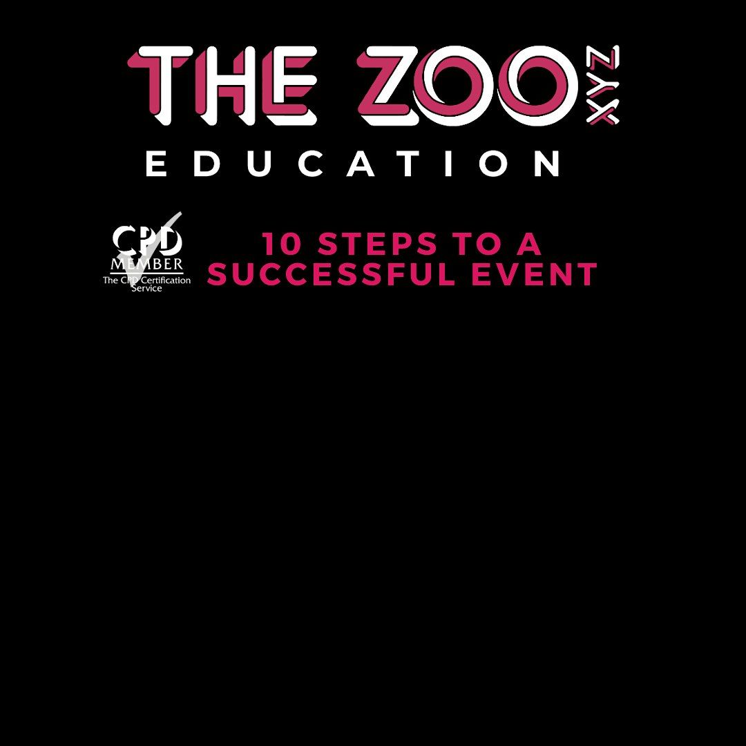 10 Steps to a Successful Event, Masterclass