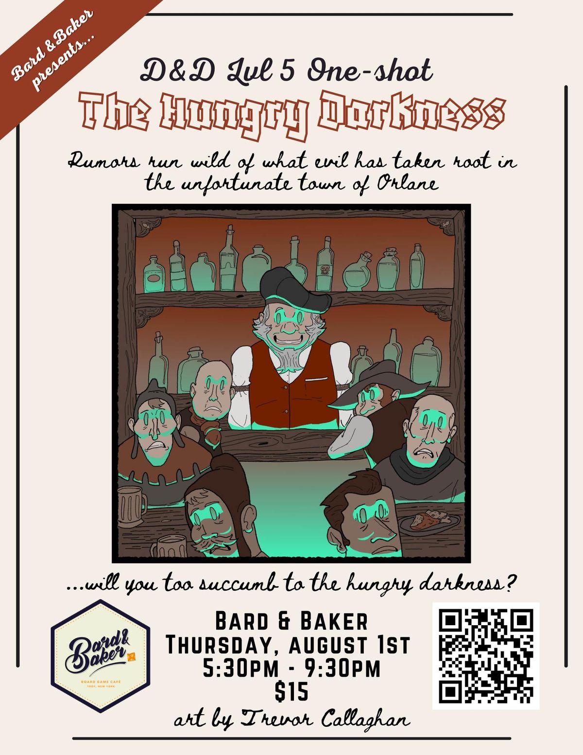 D&D Lvl 5 One Shot Adventure: 'The Hungry Darkness'