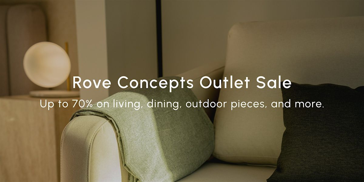 Rove Concepts Vancouver Outlet Sale