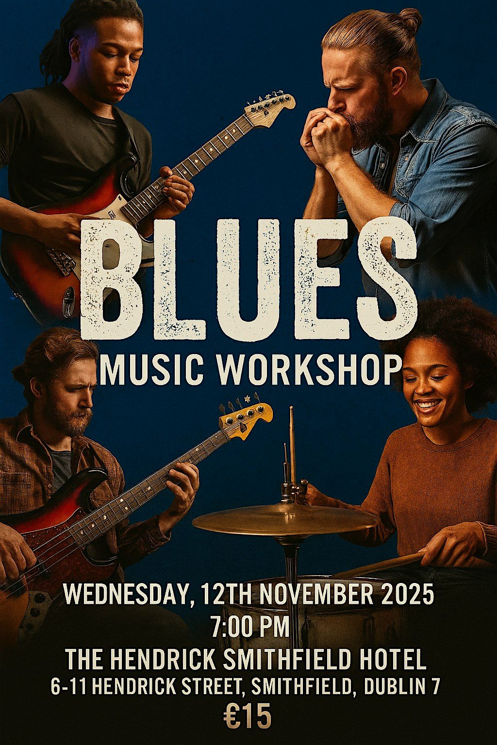 Blues Workshop with Mr Castle (Hector Castillo)