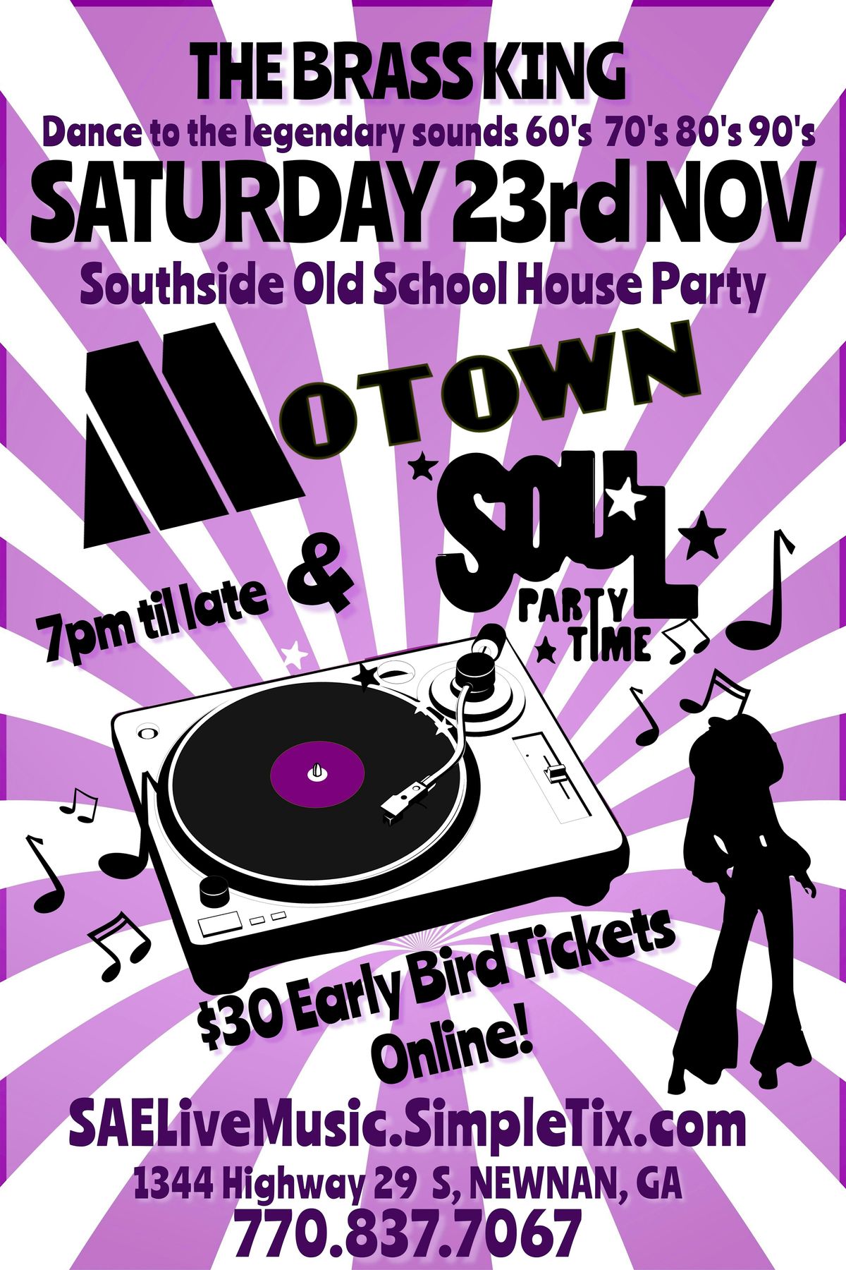 Get Ready to Groove Soul Train Southside Old School House Party