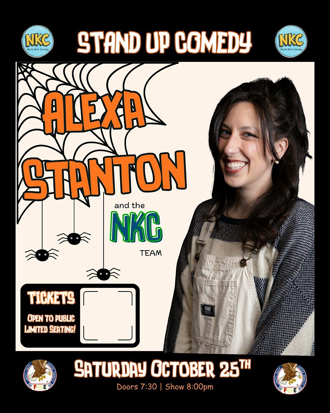 NKC presents: Comedy comes to Ludington - Alexa Stanton & NKC
