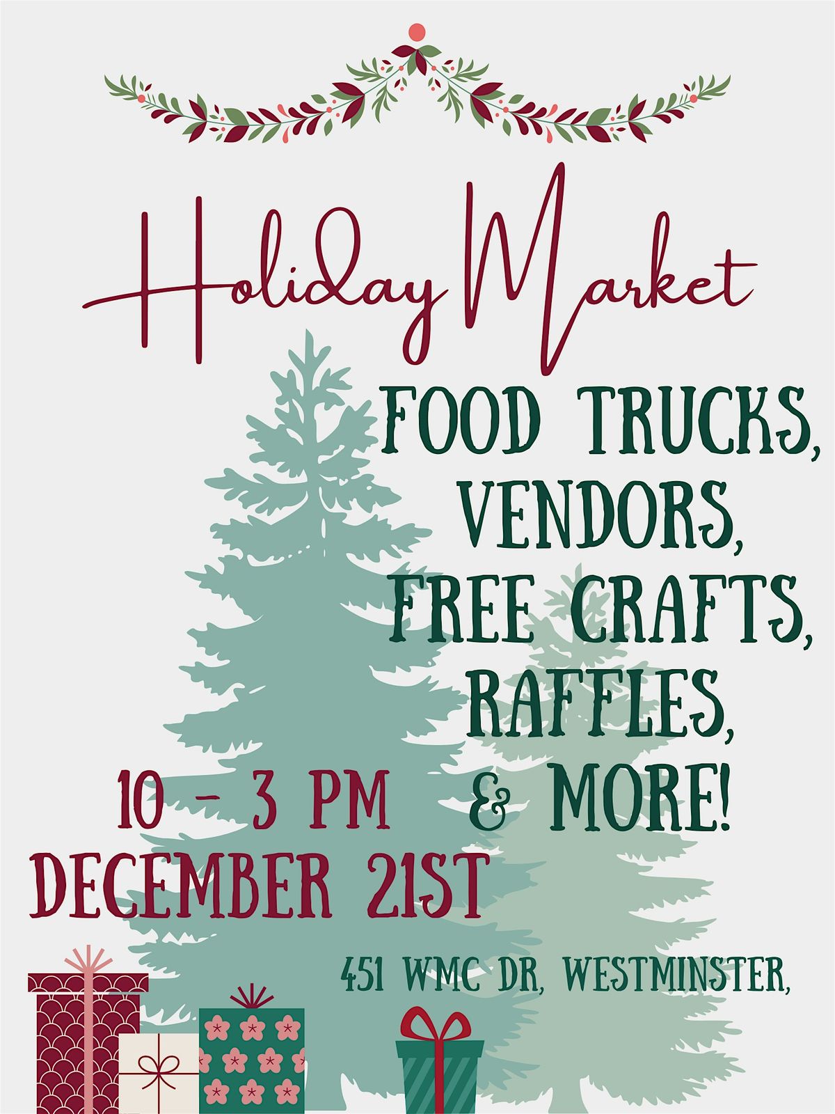 Holiday Market in Westminster