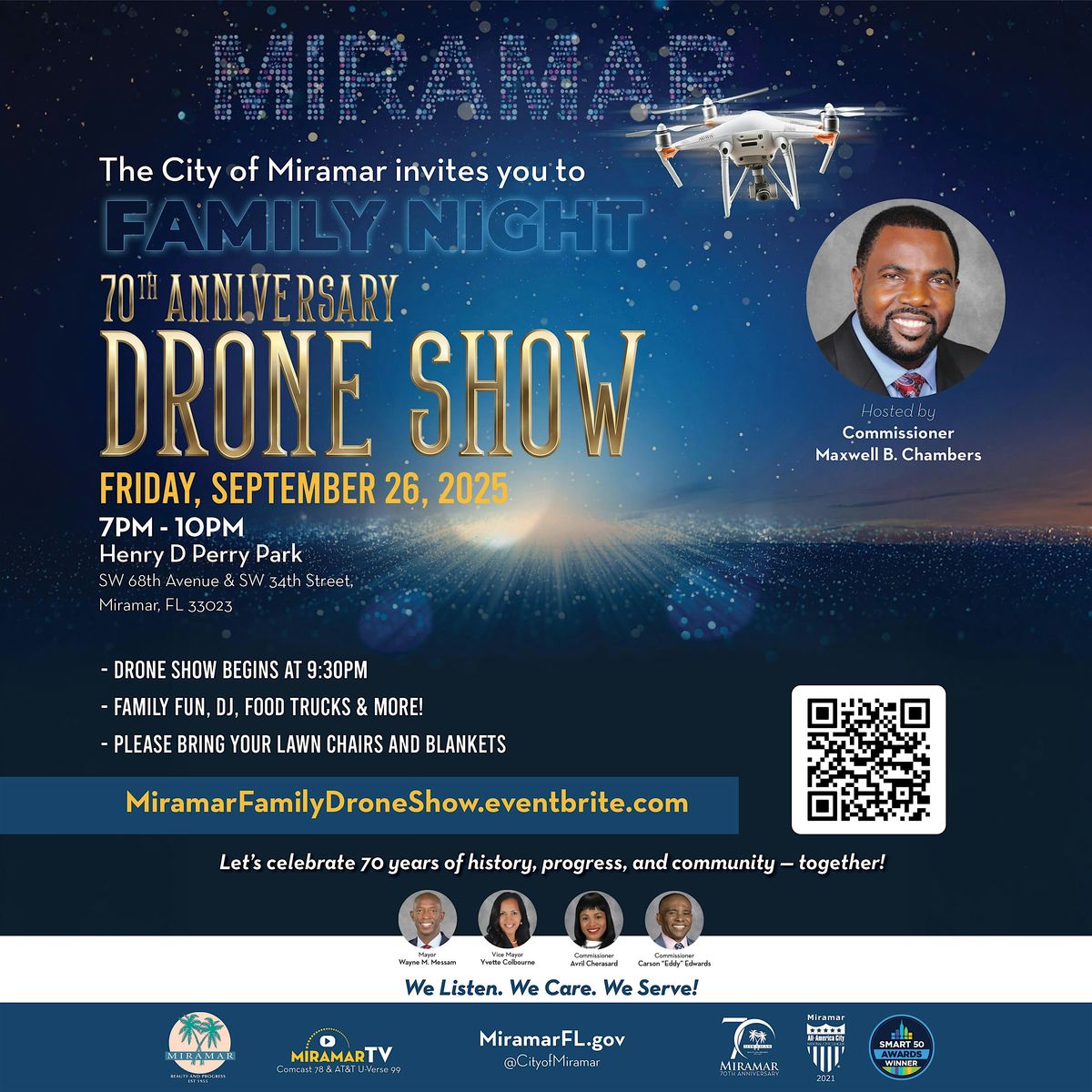 Miramar Family Night Drone Show