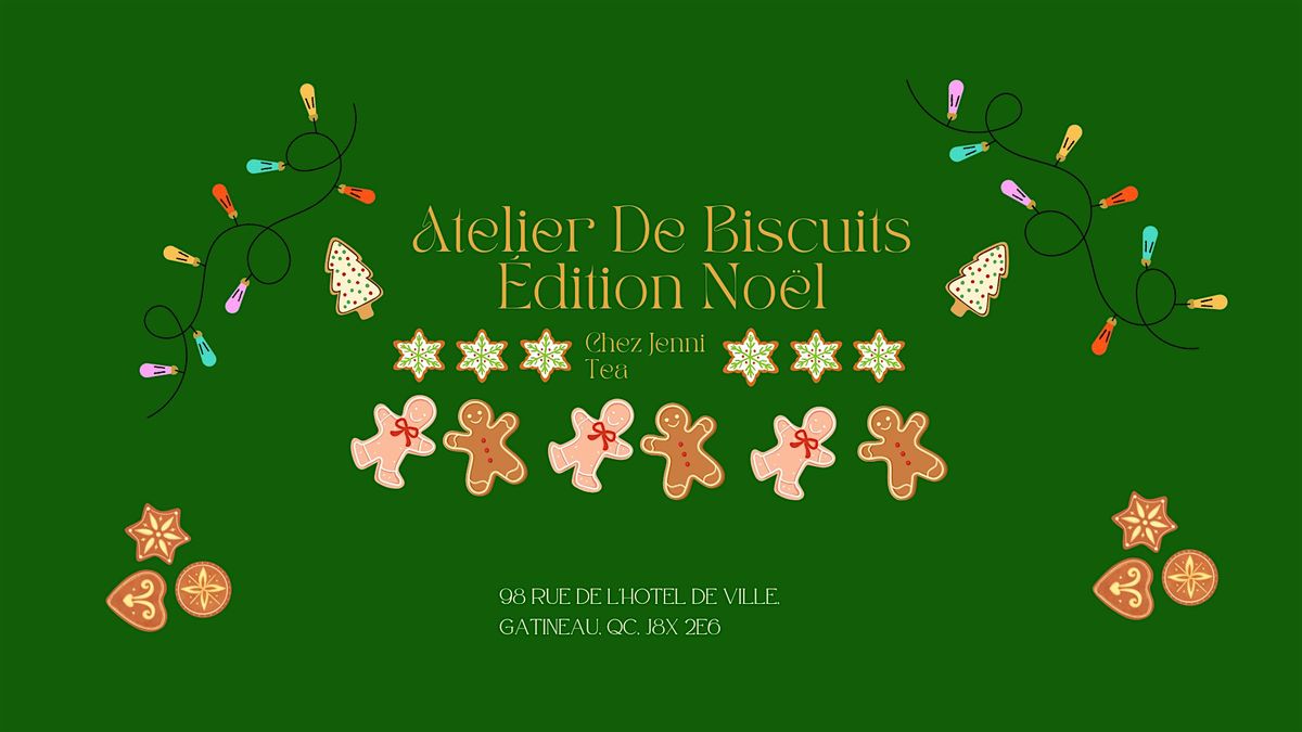 Atelier Biscuits de No\u00ebl chez Jenni Tea