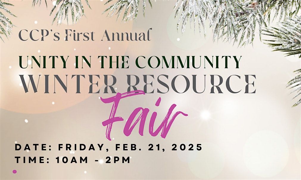 Unity in the Community Winter Resource Fair