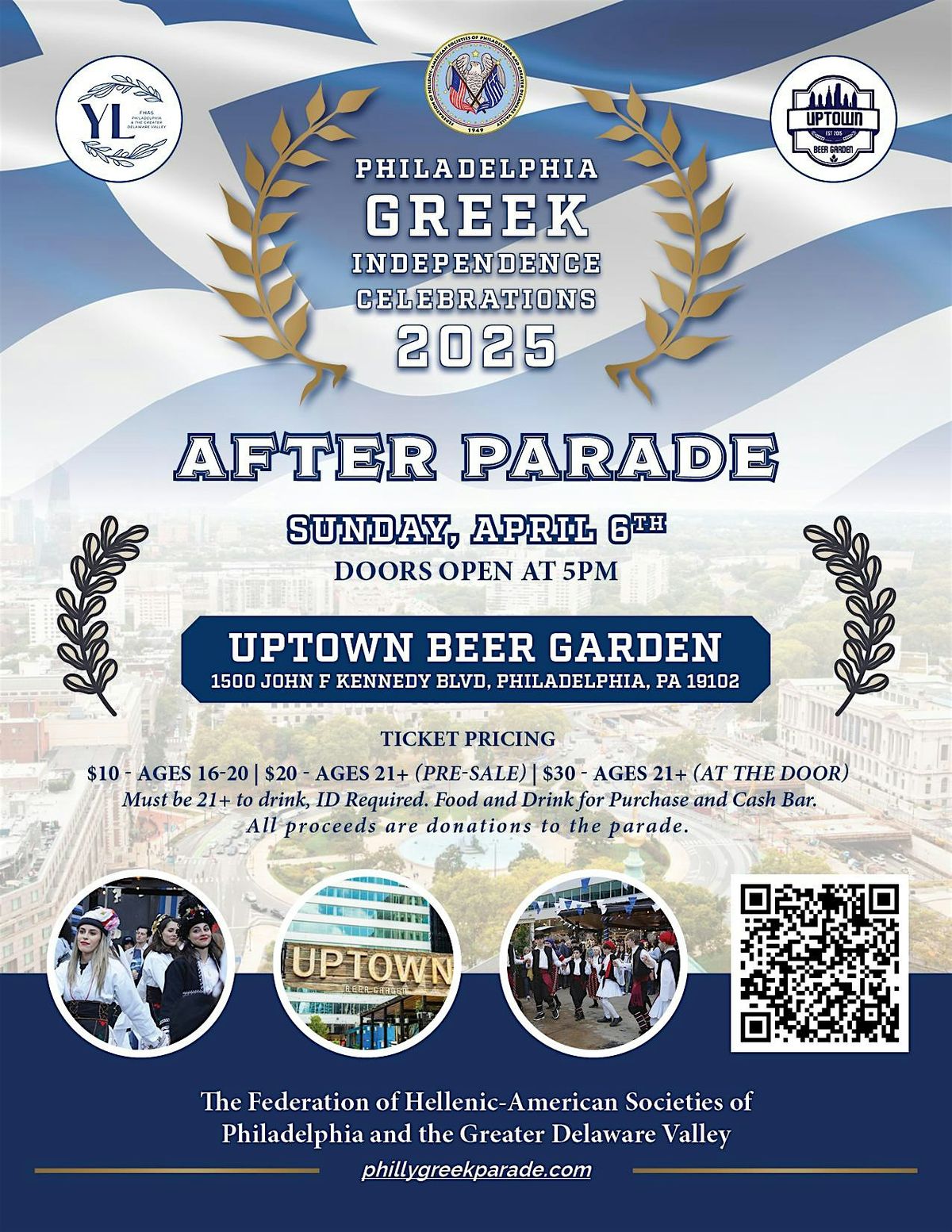 The Official Philadelphia Greek Independence Day Parade AFTER PARTY