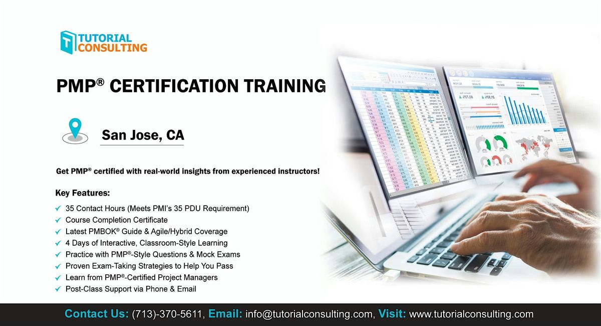 PMP\u00ae Classroom Program \u2013 Get Certified  in San Jose, CA