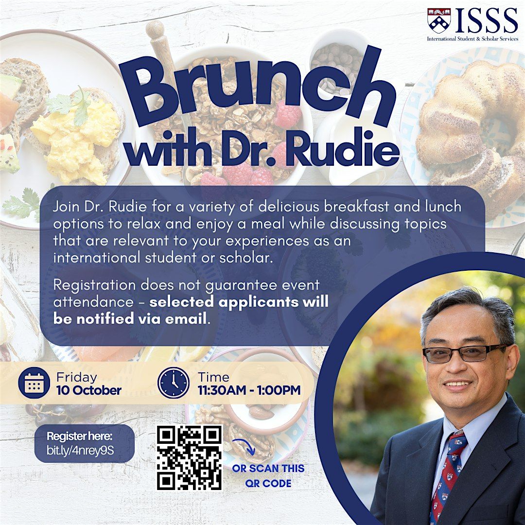 Brunch with Dr. Rudie \u2013 10\/10\/25