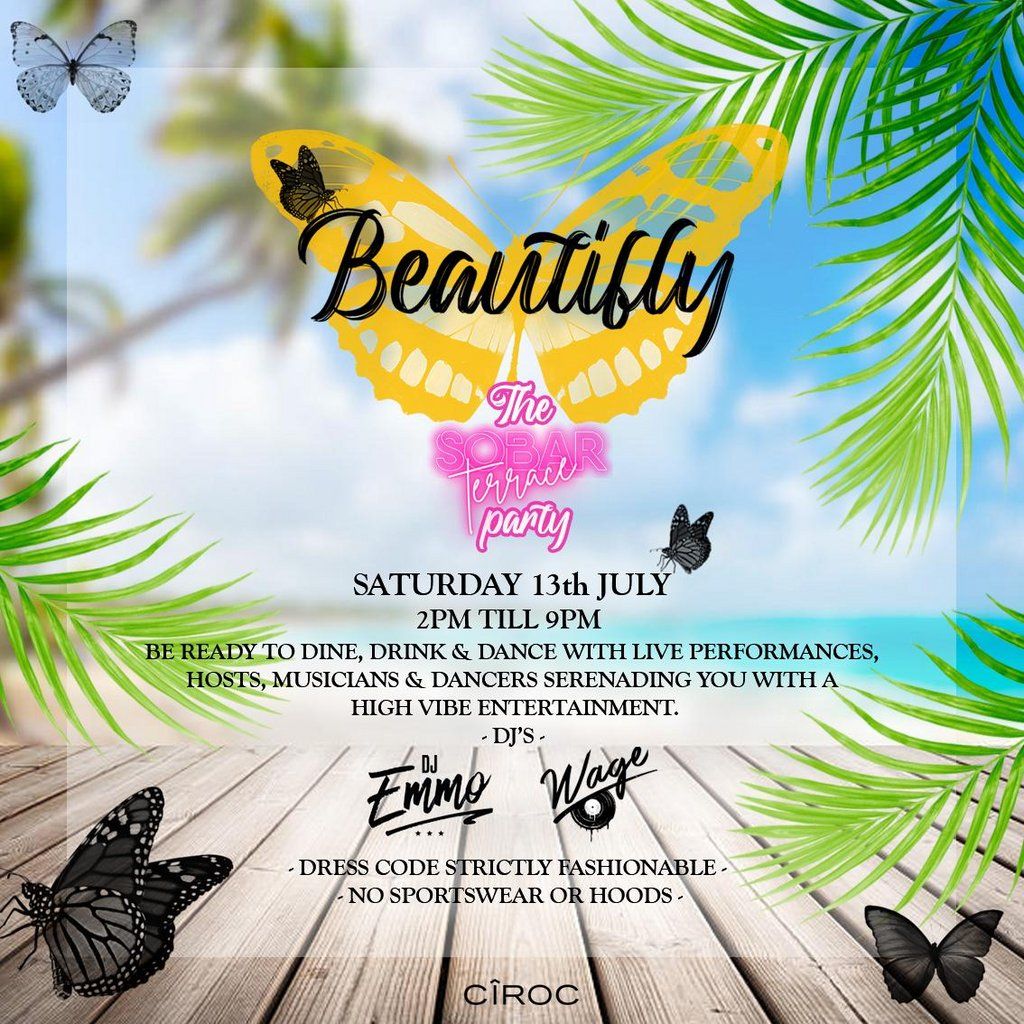 Beautifly The daytime terrace party