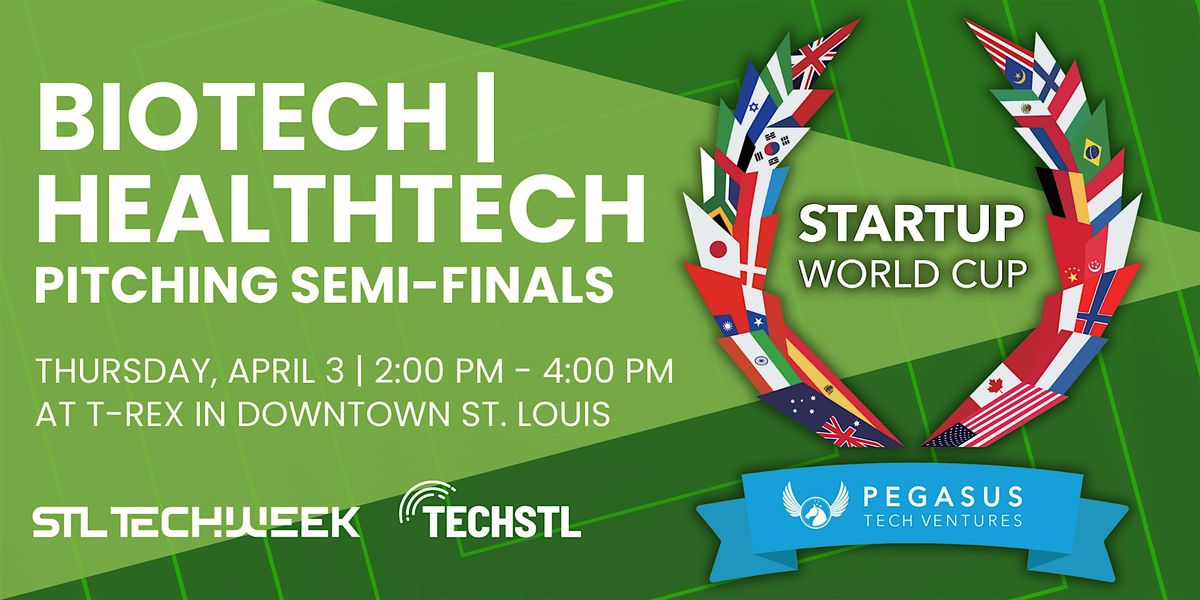 Startup World Cup Biotech & Healthtech Pitch Competition (STL TechWeek)