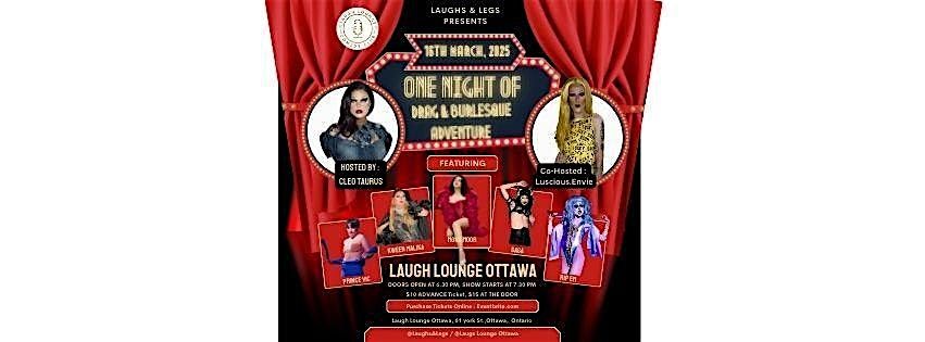 One night of drag & burlesque adventure