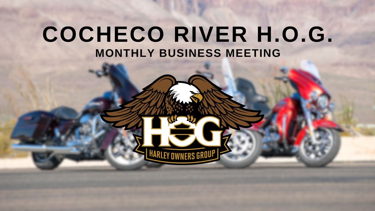 Cocheco River H.O.G Business Meeting