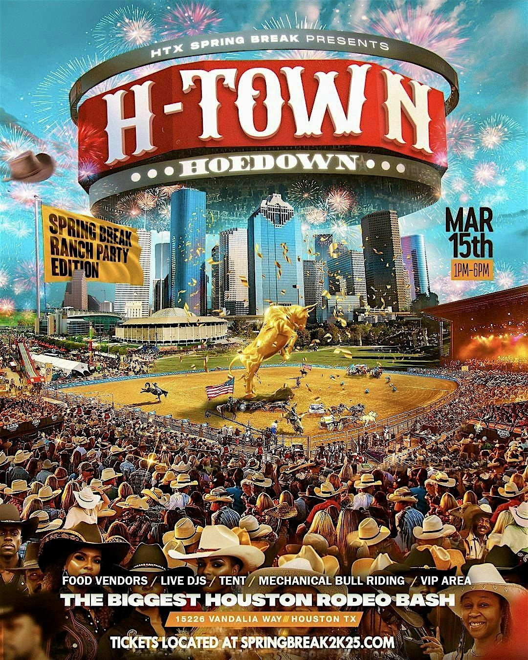 Black Rodeo Ranch Festival x Houston Spring Break 2025