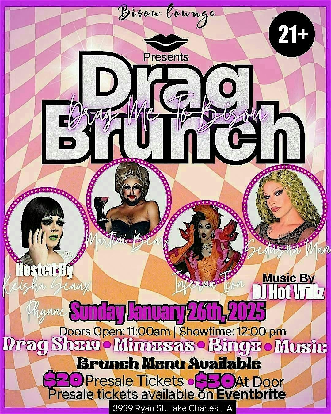 Drag Me To Bisou - Drag Brunch