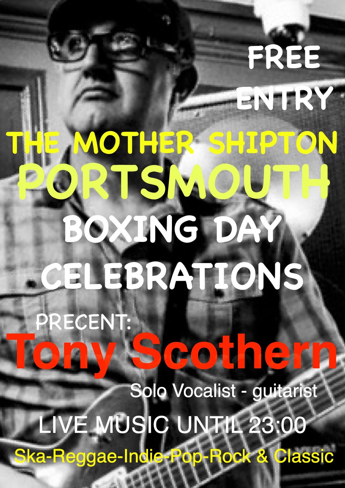 Tony Scothern@The Mother Shipton Boxing Day Celebrations 