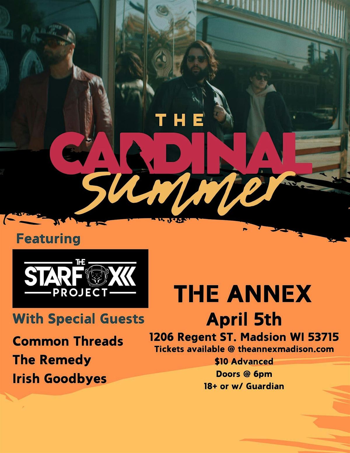 The Cardinal Summer, The Starfoxx Project, Common Threads & More