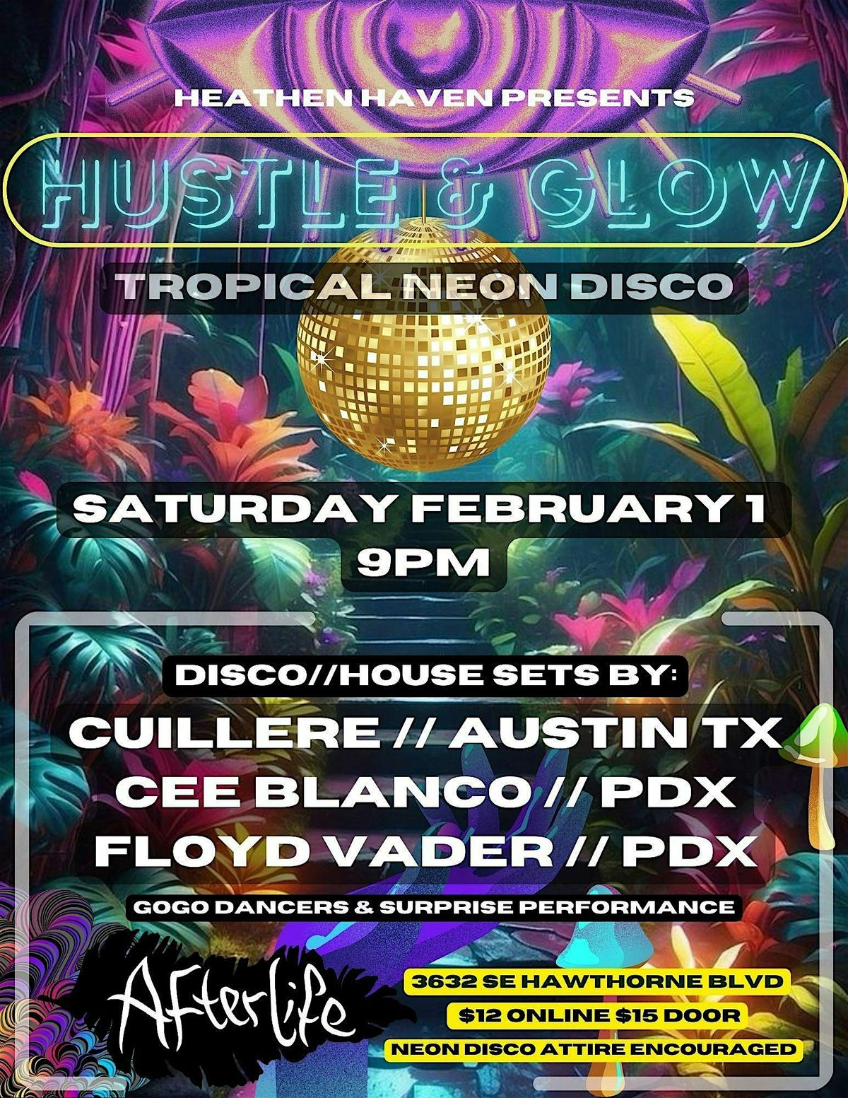 HEATHEN HAVEN presents HUSTLE & GLOW