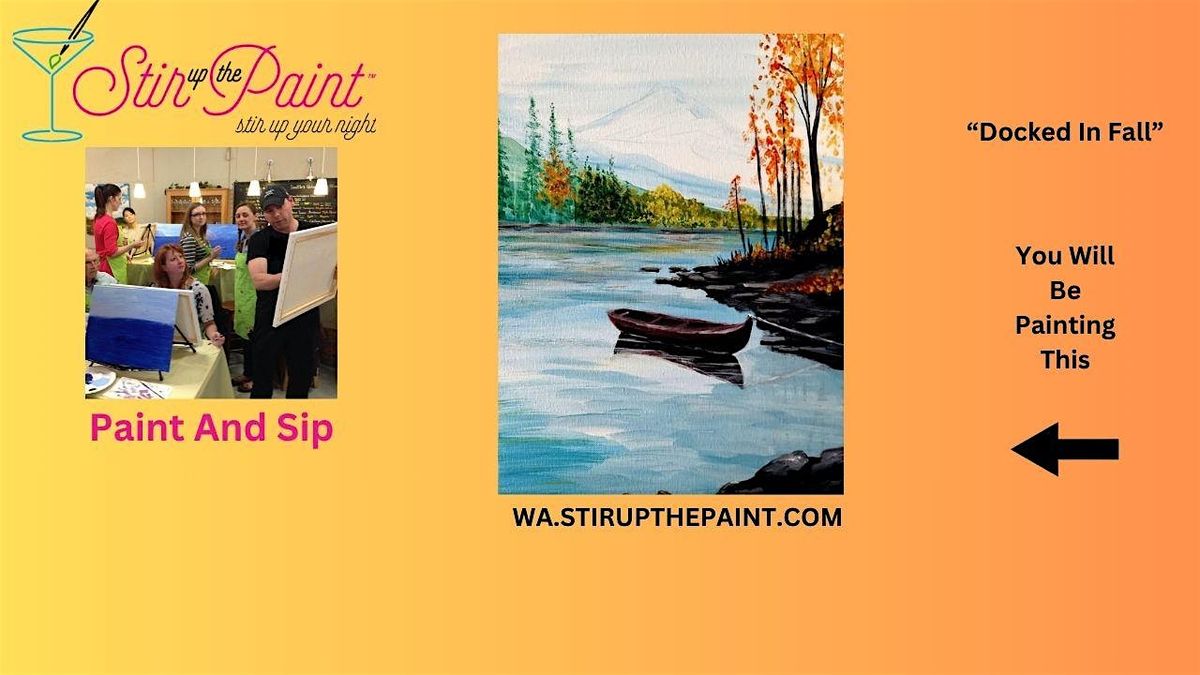 Seattle Paint and Sip, Paint Party, Paint Night  Seattle Waterfront Rest.