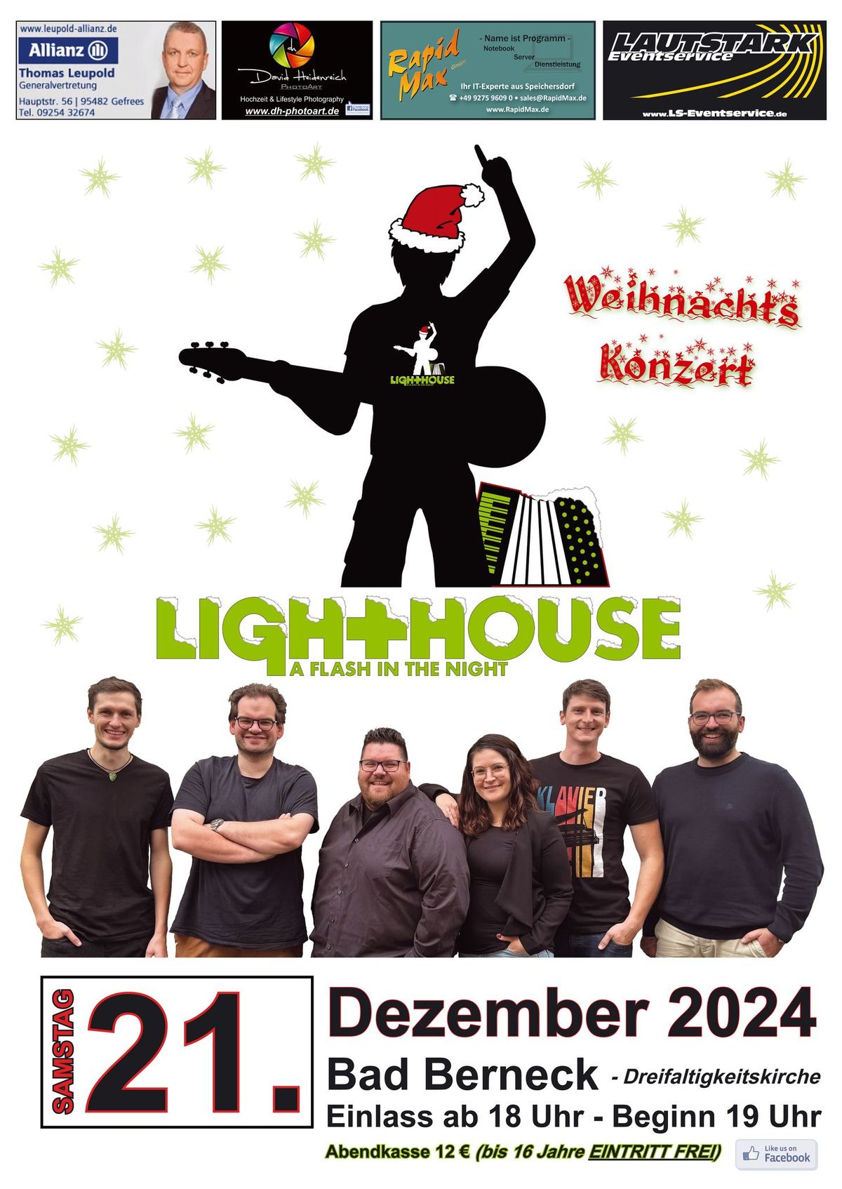 LightHouse - Weihnachtskonzert Bad Berneck (21.12.2024)