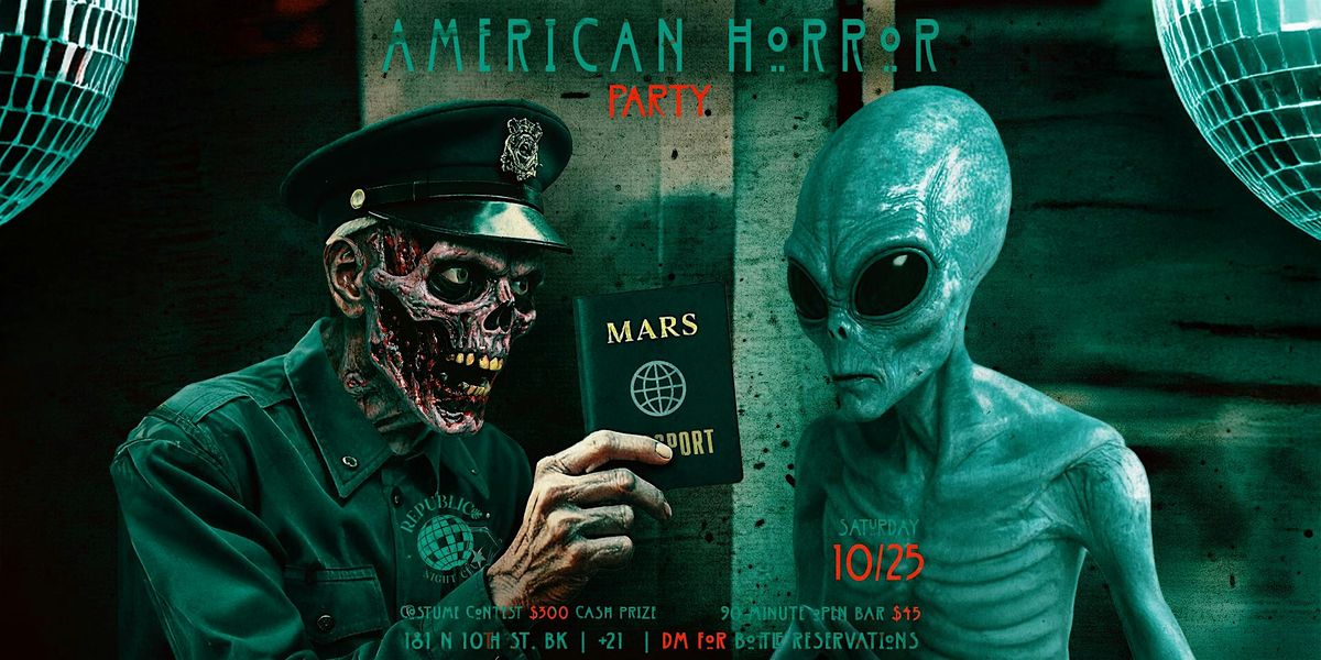 AMERICAN HORROR STORY - Reggaeton Halloween Party