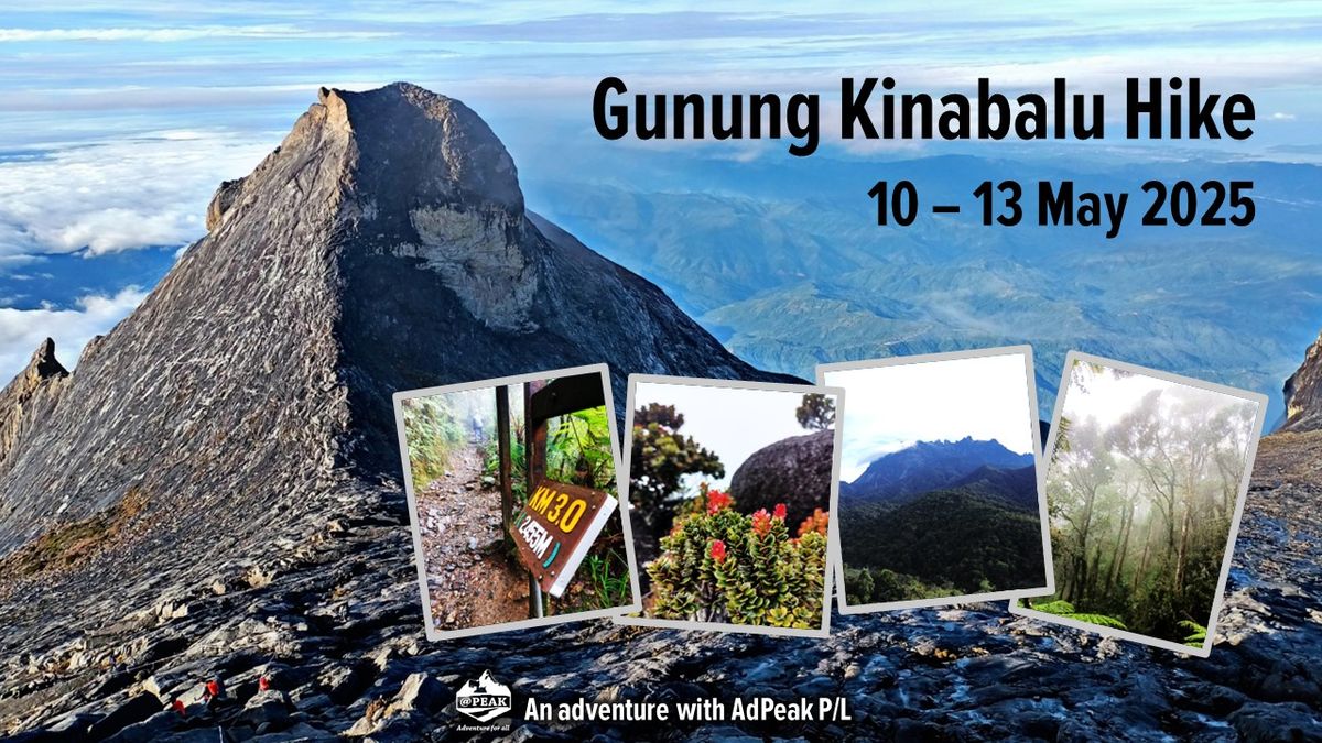 Gunung Kinabalu Hike 2025