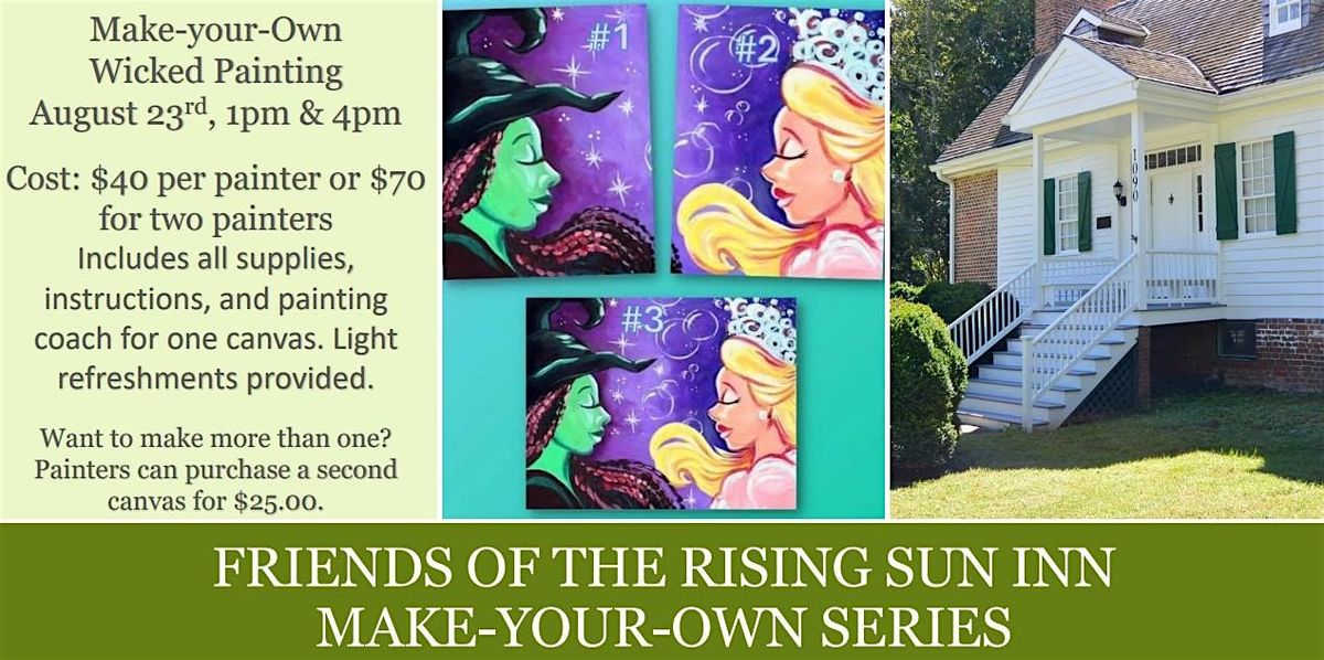 Make-Your-Own Painting Class (Paint & Sip)
