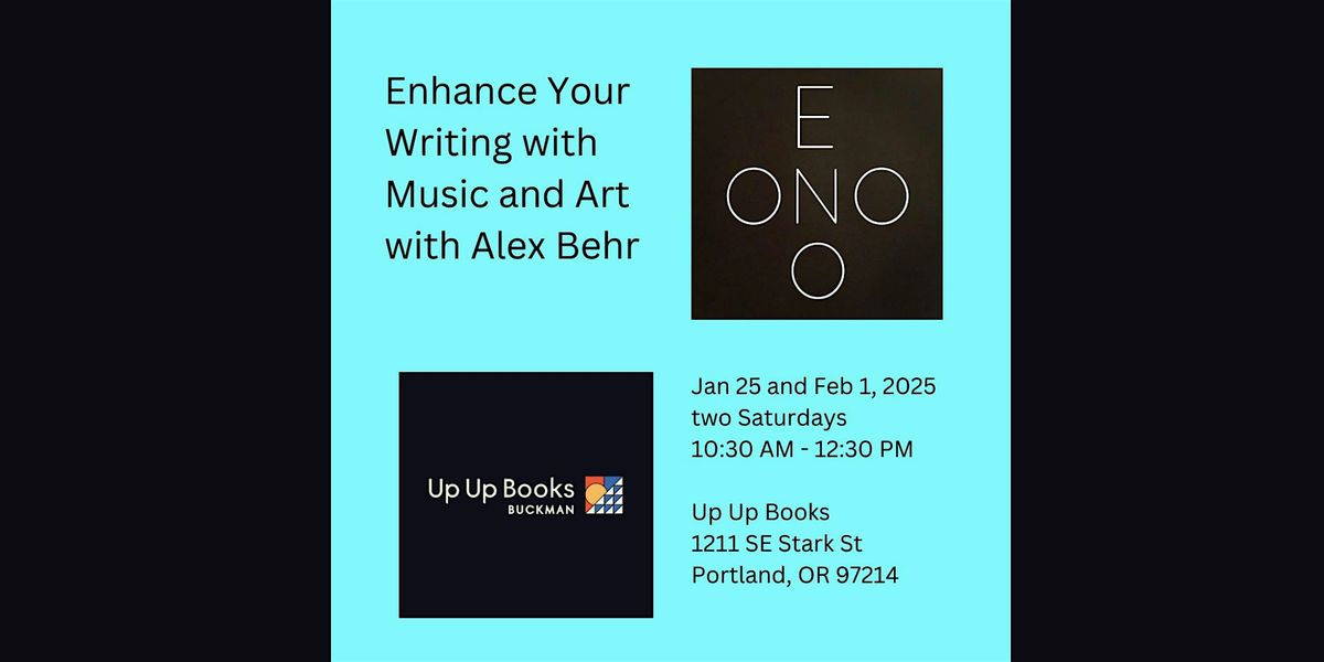 Eno\/Ono: How Music & Art Can Enhance Your Writing