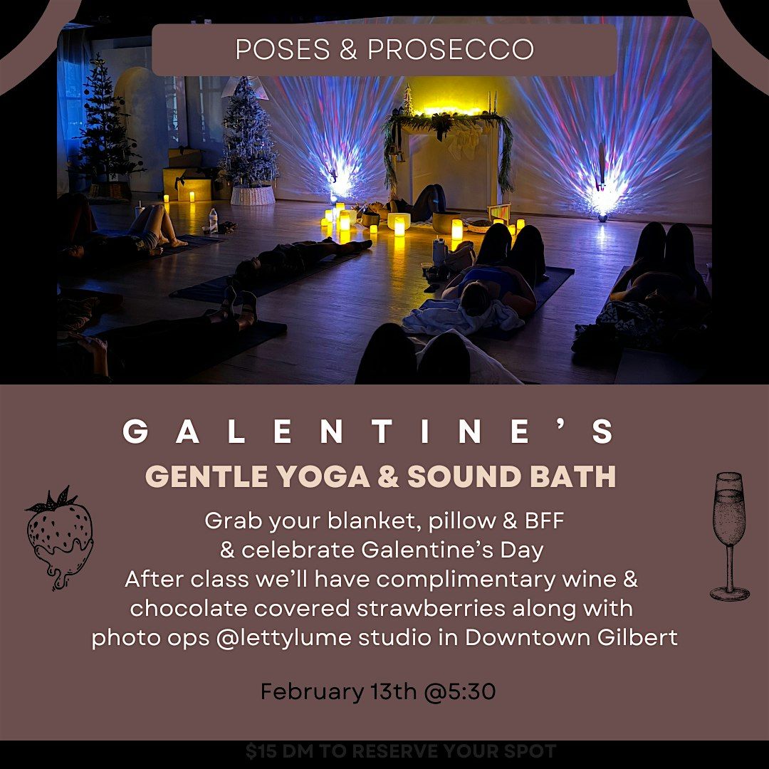 Galentine's Poses & Prosecco