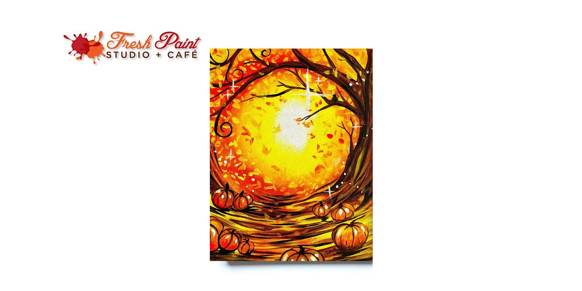 Paint & Sip - Paint Night  - Enchanted Pumpkins Acrylic Painting