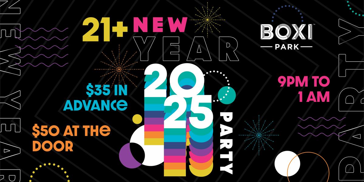 New Year's Eve at Boxi Park 21+