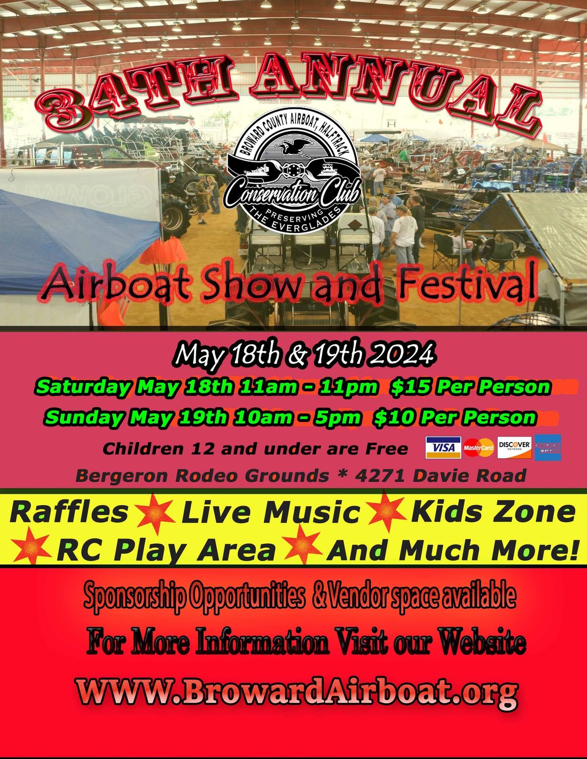 34th Annual Airboat Show and Festival