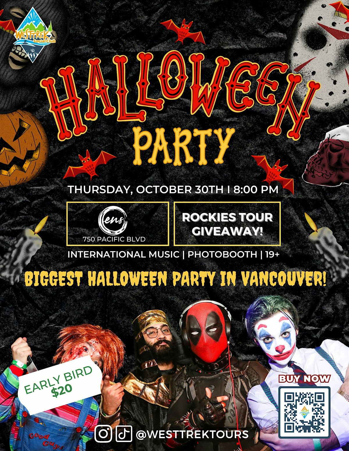 WEST TREK'S  Halloween Party