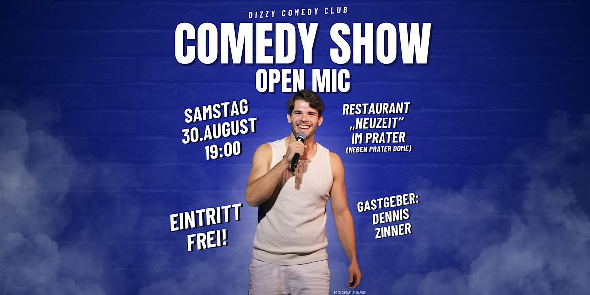 Dizzy Comedy Club \u2013 ,,Open Mic'' Comedy Show | 30.08.25 (freier Eintritt)