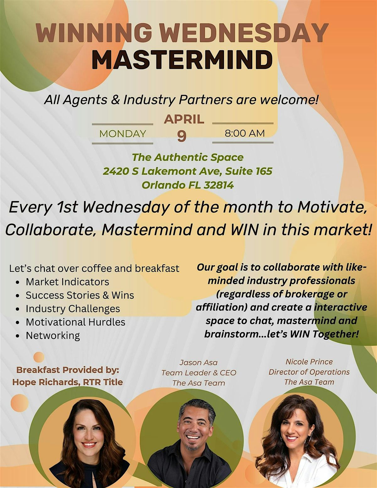 Winning Wednesday Mastermind w\/Hope Richards, Jason Asa & Nicole Prince