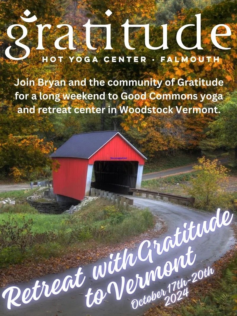 Vermont Yoga Retreat October 17-20 2024