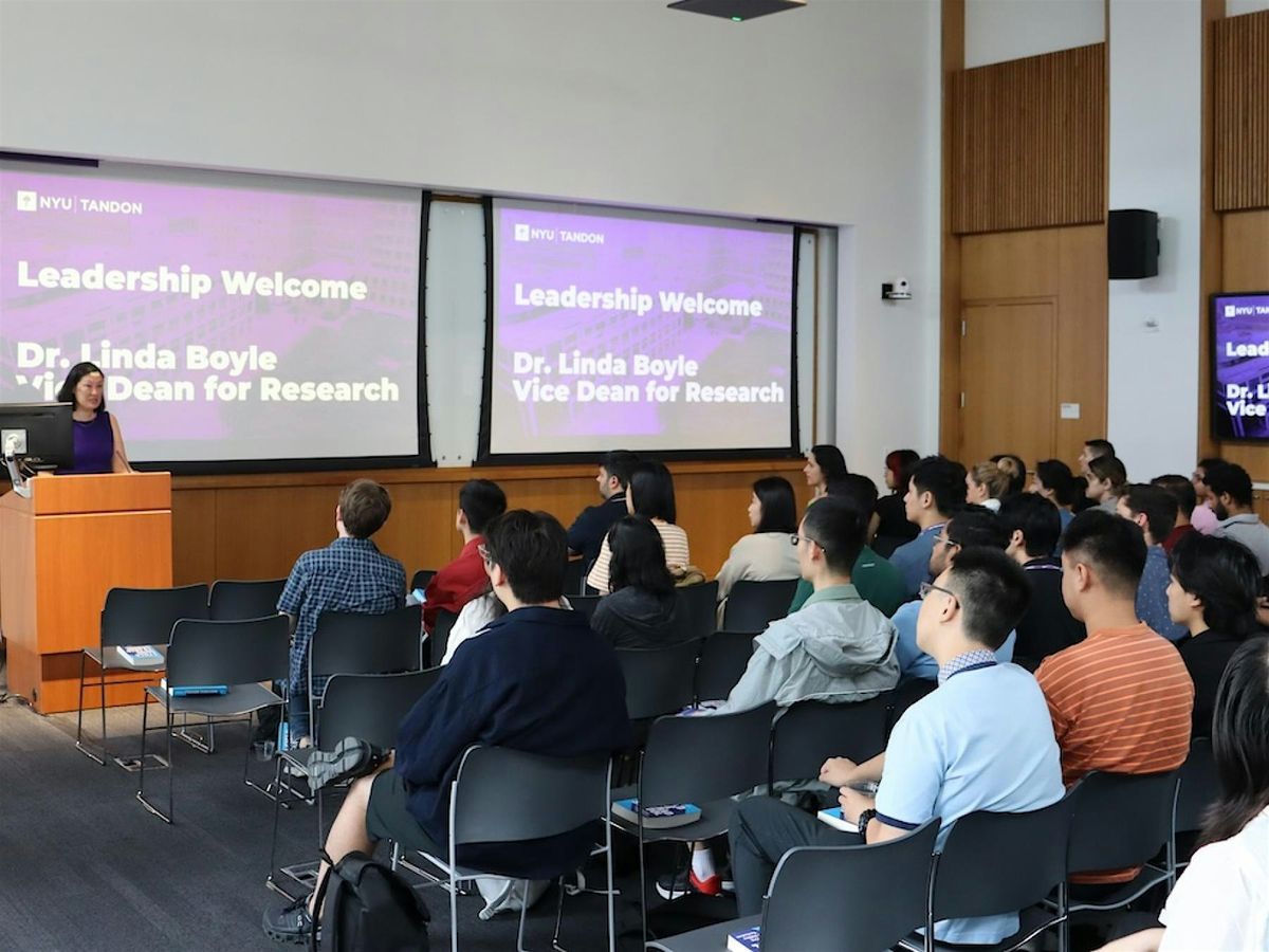 NYU Tandon Fall 2025 PhD Student Welcome