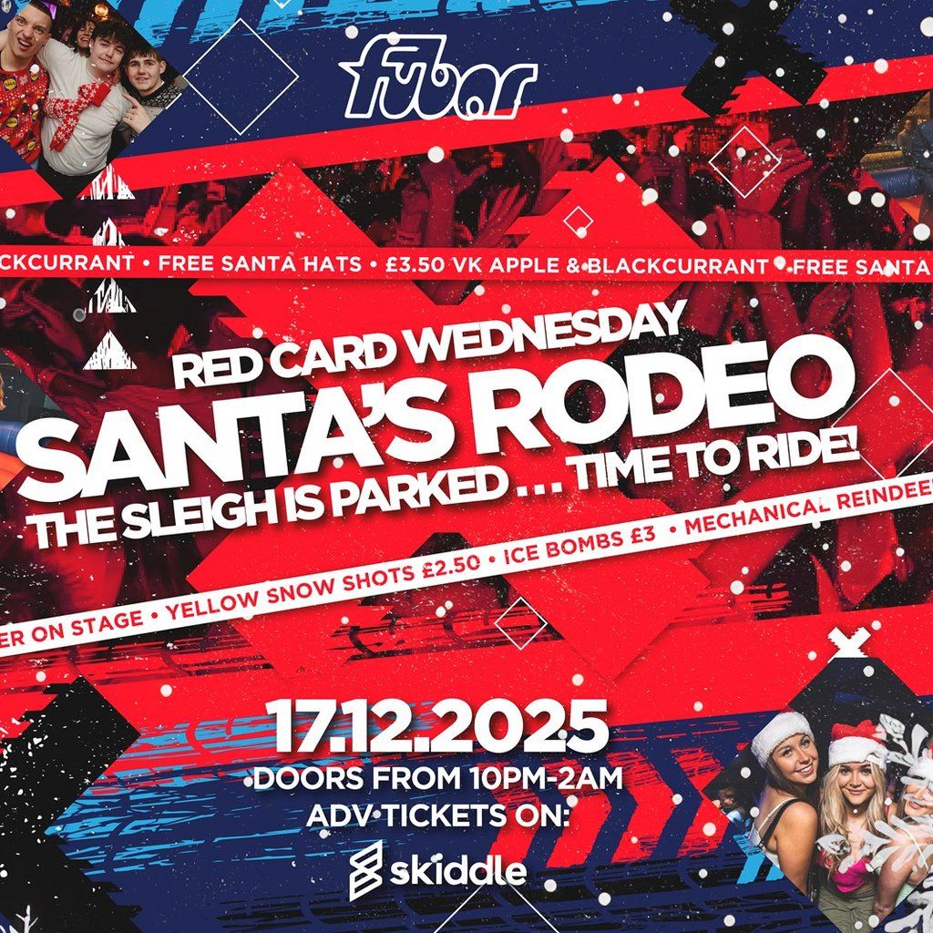 Red Card Wednesday Santas Rodeo