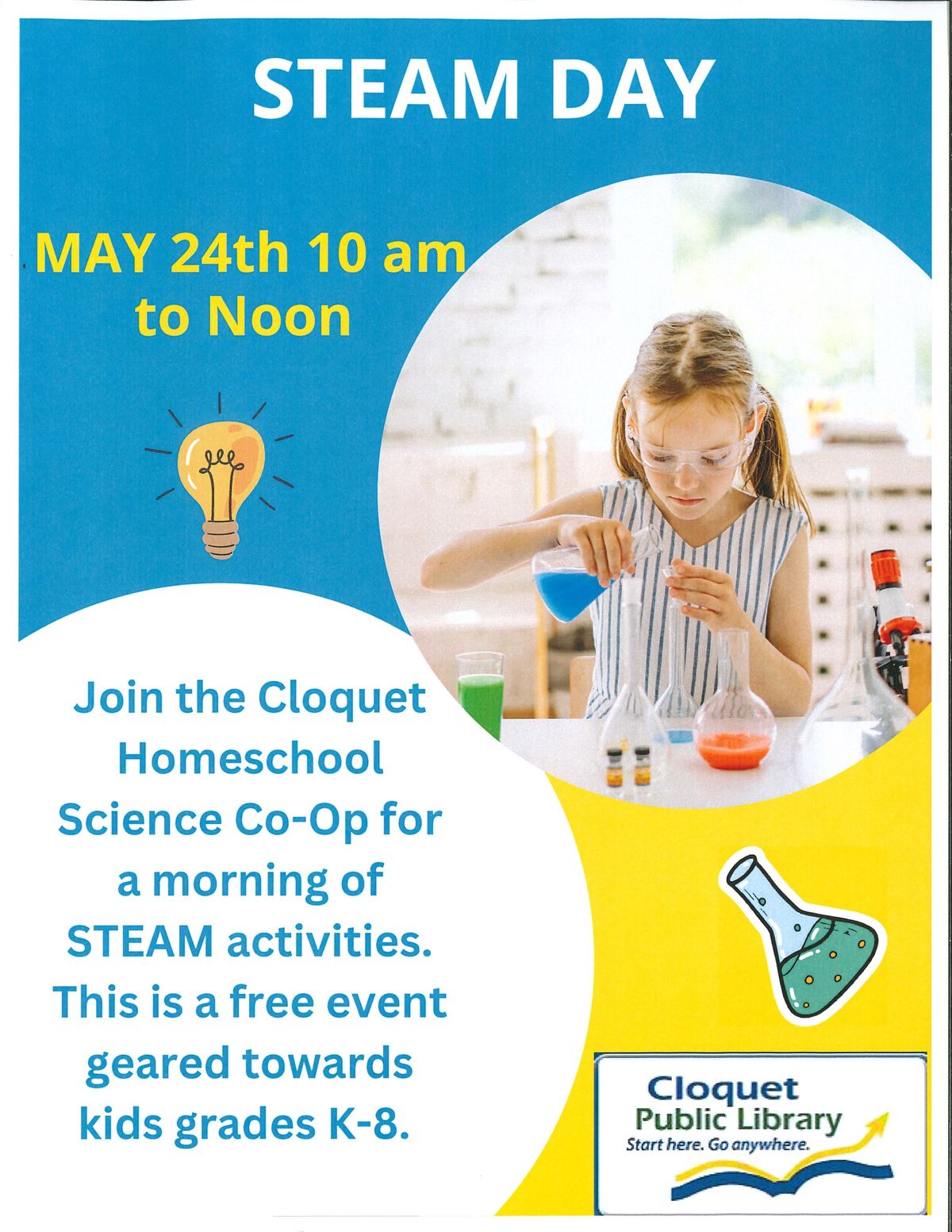 STEAM Day with Cloquet Home School Science Co-op