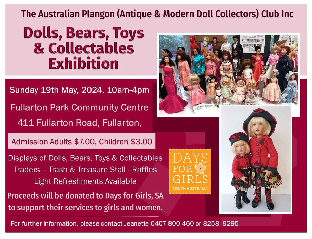 Doll and Bear Show in Adelaide