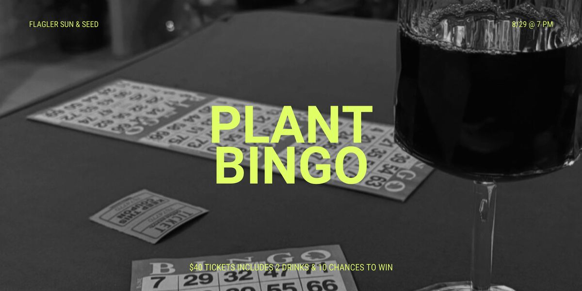 Plant BINGO