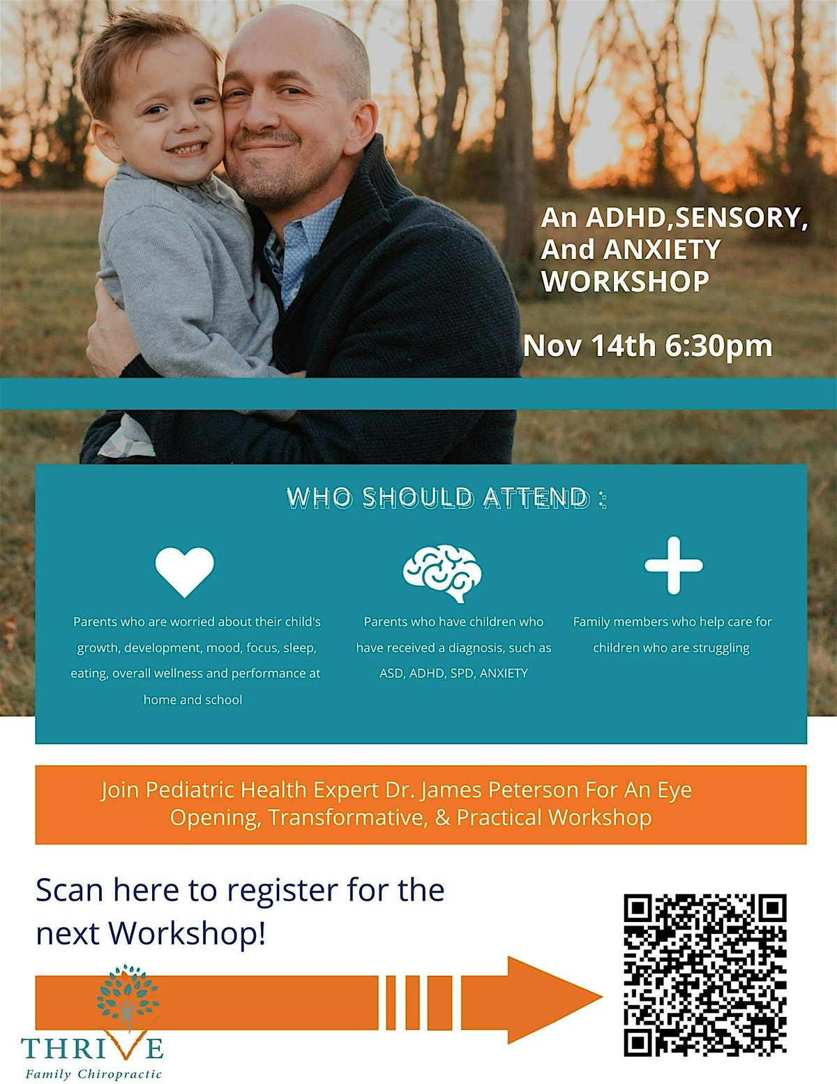 The Perfect Storm- ADHD, Sensory, Anxiety Workshop