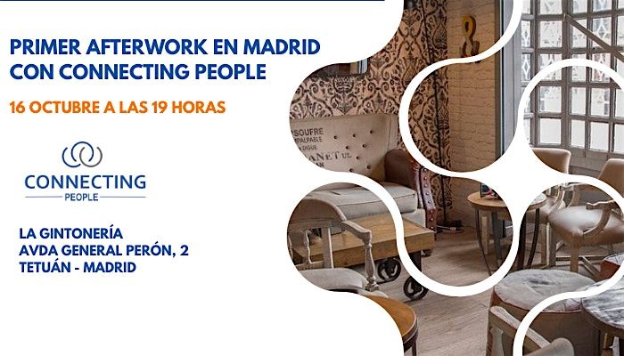 Afterwork  Madrid Connecting People (16 octubre 2025)
