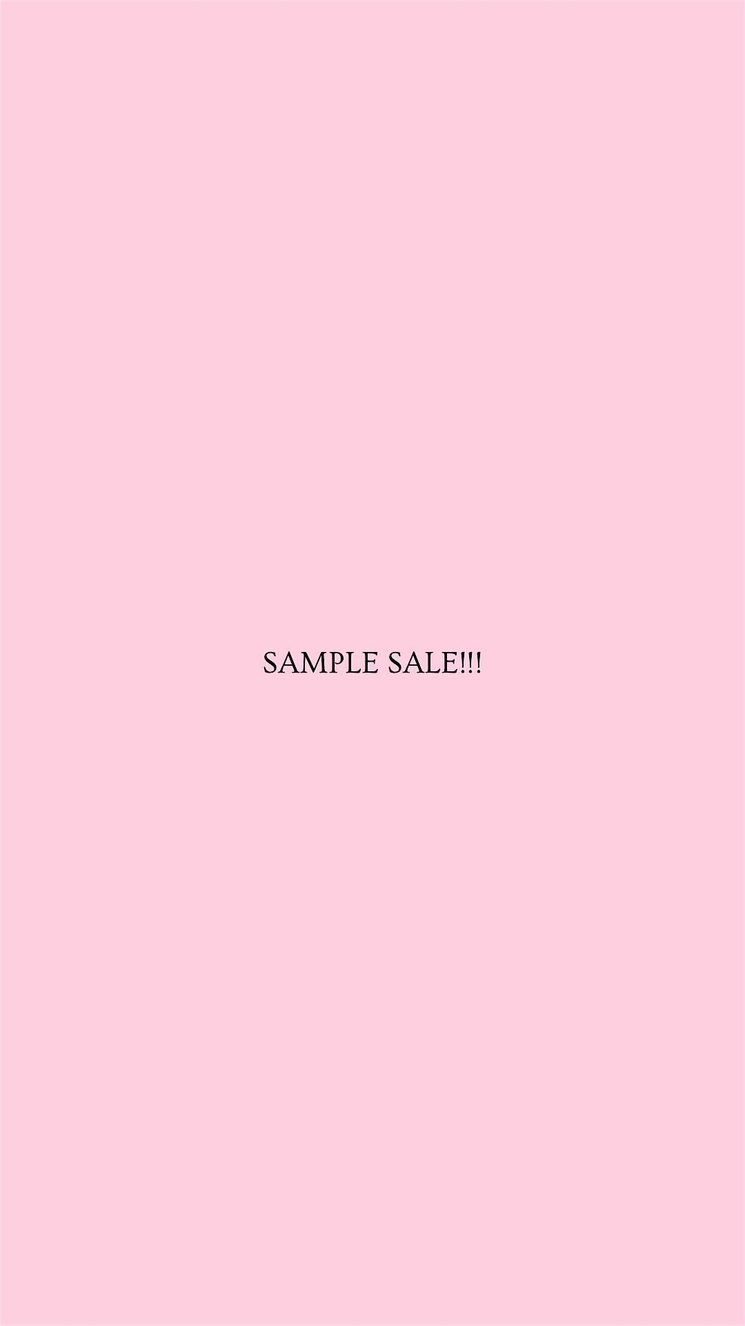 Break Out Annual Sample Sale