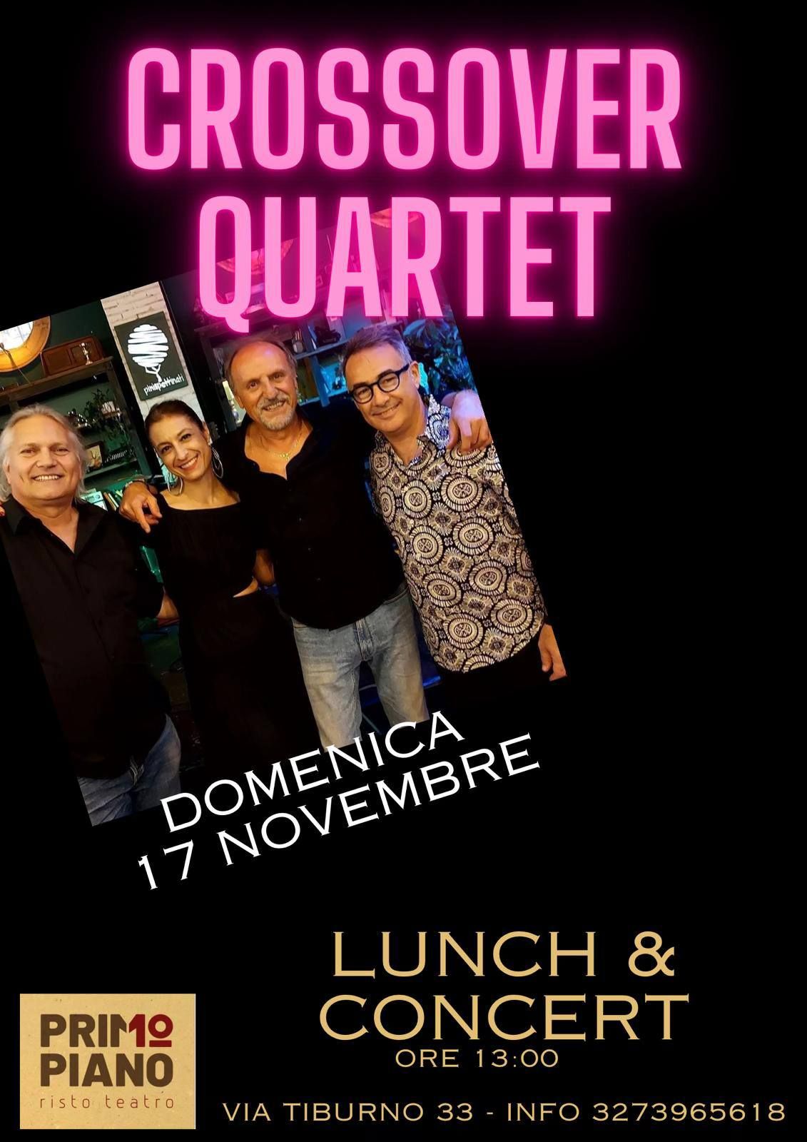 \ud83c\udfb6 POP CONCERT & LUNCH \ud83c\udfb6 CROSSOVER QUARTET