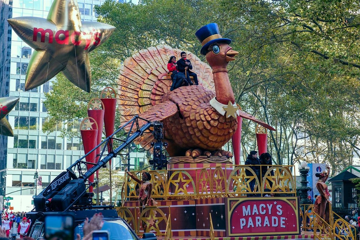 Thanksgiving Brunch with Parade Viewing just steps away!