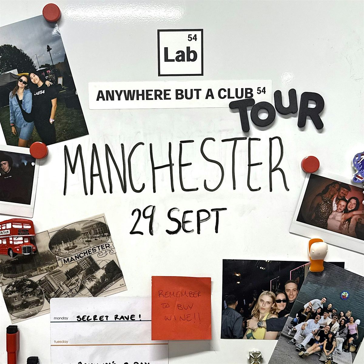 Anywhere But a Club Tour | Manchester